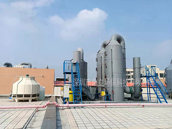 東莞市方實五金電子有限公司廢氣處理工程完工